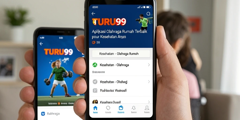 Tampilan antarmuka TURU99 yang menarik dan fungsional untuk olahraga rumah.